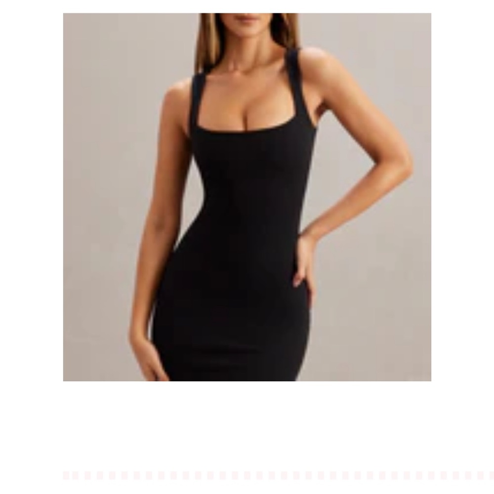 Oh Polly Black Mini Dress
